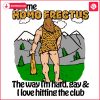 Humorous Homo Erectus Meme in PNG Format