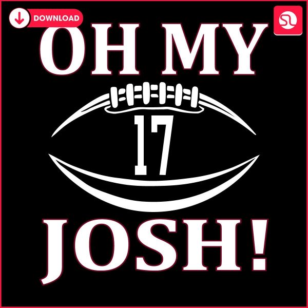 Buffalo Bills SVG Oh My Josh 17 Football Magic