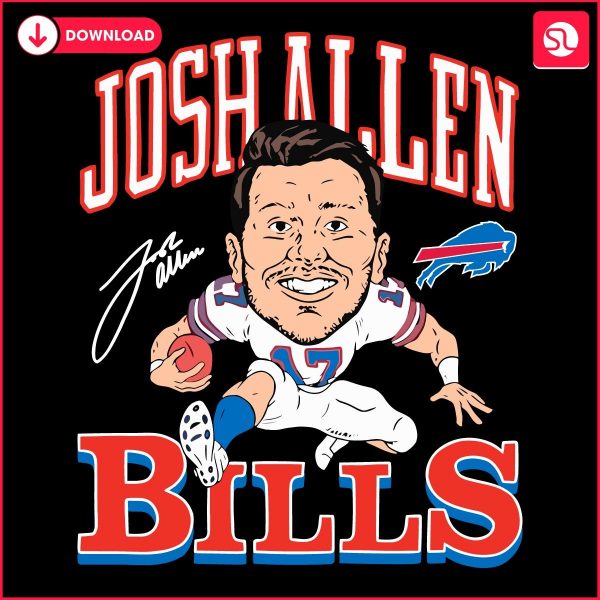 Josh Allen Bills Surmounting Challenges SVG