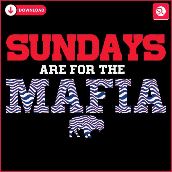 Mafia Sundays Buffalo Bills Football PNG Delight