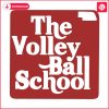 The Volleyball School Nebraska Cornhuskers SVG