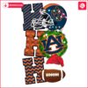 Auburn Tigers Ho Ho Ho Christmas Football Game Day PNG