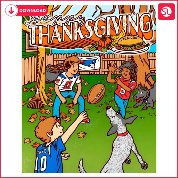 New England Patriots Happy Thanksgiving With Family PNG