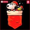 Snoopy And Woodstock Pocket Friends Christmas SVG