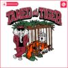 Tamed The Tiger Alabama Crimson Tide Vs Auburn Tigers SVG