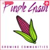 Boosting Mental Health in Mealies Communities with Purple Grain SVG