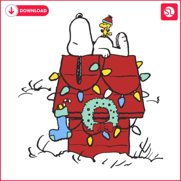 SVG of Snoopy and Woodstocks Christmas Dreams Peanuts Edition