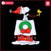 Merry Christmas with Snoopy Woodstock PNG