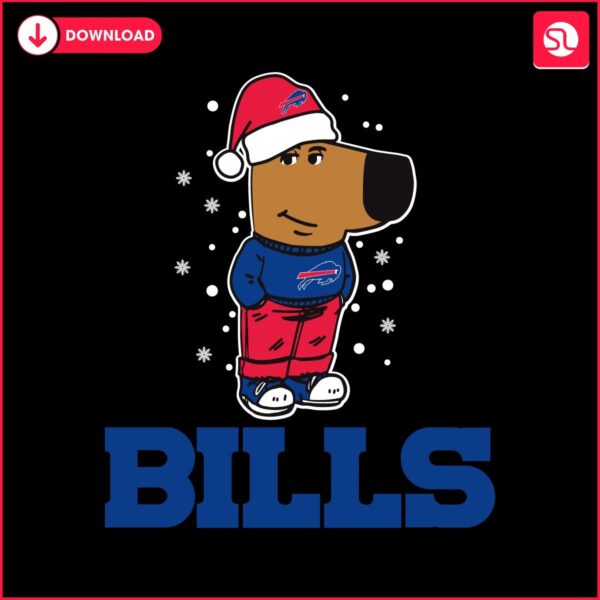 Relaxed Dudes Buffalo Bills Christmas SVG Football Frenzy