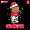 Relaxed Kansas City Chiefs Fans Christmas SVG Design