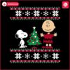 Snoopy Charlie Browns Christmas Tree in SVG Format