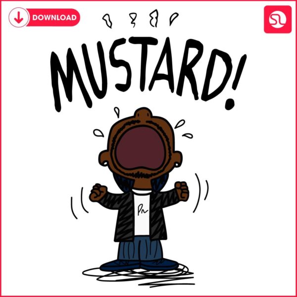 Kendrick Lamar Mustard Meme Hilarious SVG Design