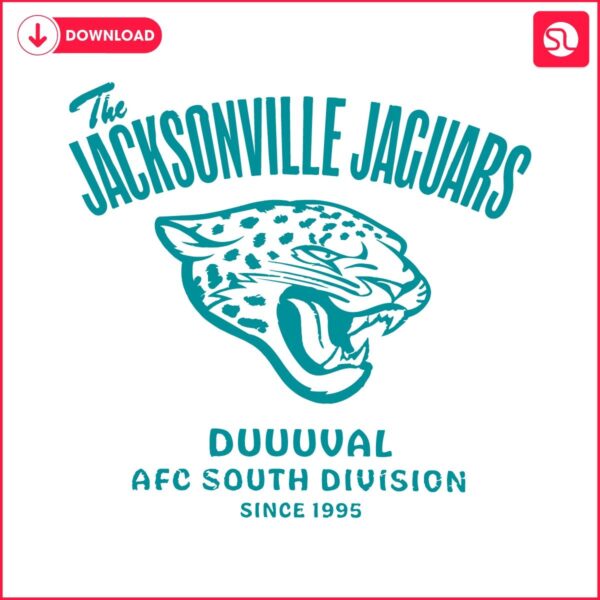 Retro Jacksonville Jaguars Football Duuuval SVG Design