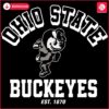 Retro Ohio State Buckeyes Since 1870 SVG Design