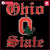 Retro Ohio State Football Leaf Logo in PNG