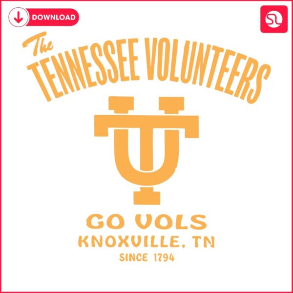 Retro Tennessee Volunteers SVG Go Vols Spirit