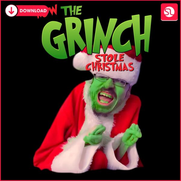 Ricky Berwicks Festive Twist Grinch Christmas PNG