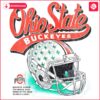 Vintage Ohio State Buckeyes Football Helmet Logo in PNG