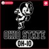 Vintage Ohio State Mascot Logo in SVG Format