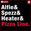 Alfie Spezz Cozy Heater Pizza Line Art SVG