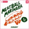 Meatball Marinara The Ultimate Sub Star SVG