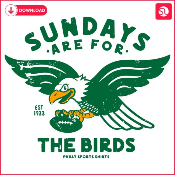 Retro Bird Sundays SVG A Vintage Tradition Since 1933