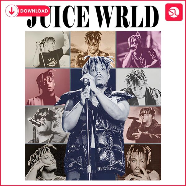 Retro Juice Wrld Tour Get Your PNG Design