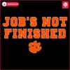 Clemson Tigers Football SVG Journey Unfinished