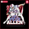 Josh Allen 17 Buffalo Bills SVG Air Allen Magic