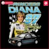 Princess Diana 97 Iconic Race Car PNG