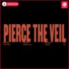 SVG Pierce The Veils 2025 World Tour Cant Hear You