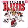 Looney Tunes Blazers NBA Fun SVG Design