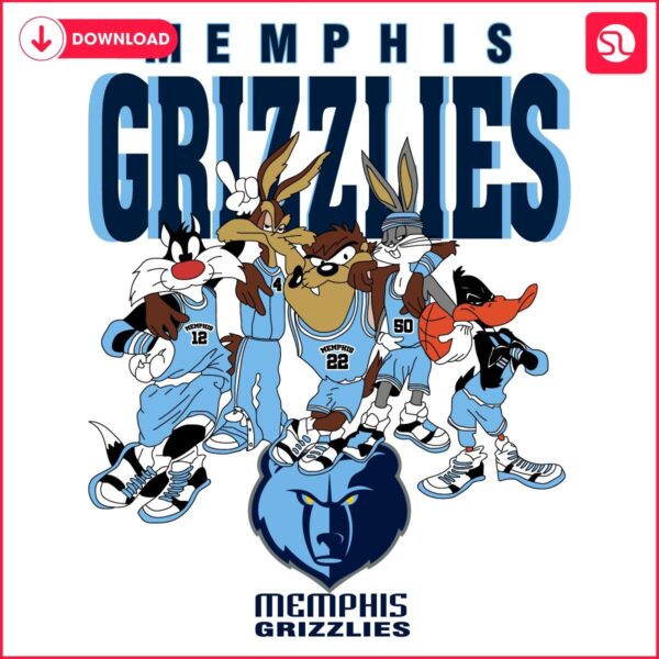 Looney Tunes NBA Basketball SVG Memphis Grizzlies Magic