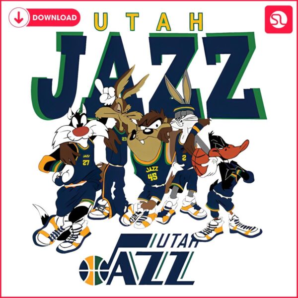 Utah Jazz Meets Looney Tunes NBA Basketball Fun in PNG