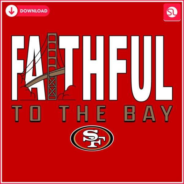 49ers Faithful Golden Gate Bridge SVG Tribute