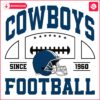 Retro Dallas Cowboys NFL Champs Since 1960 SVG