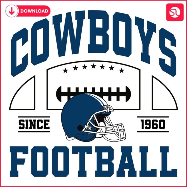 Retro Dallas Cowboys NFL Champs Since 1960 SVG