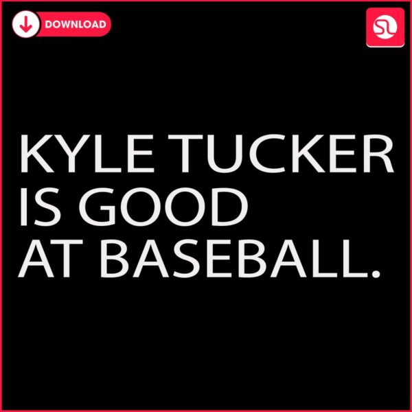 Kyle Tucker Shines in Baseball SVG Design