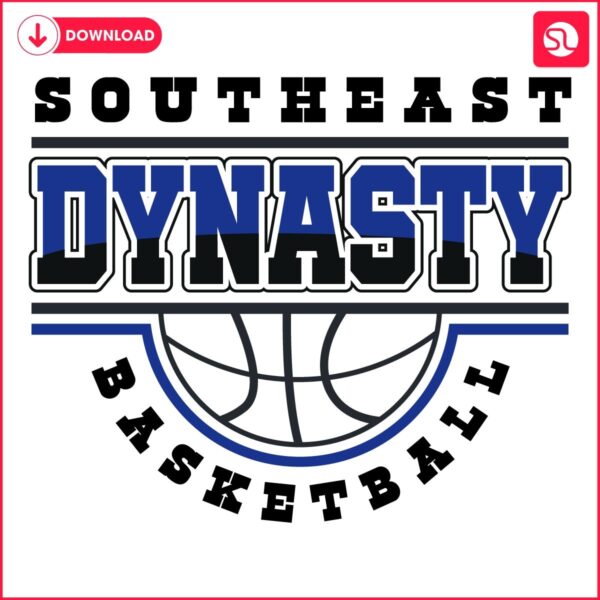 Southeast Dynasty Basketball SVG Design