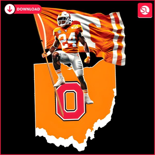 Vols Victory Planting the Flag PNG at Ohio State