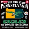 Pennsylvania Eagles Dominate 2713 Over Steelers SVG