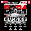 Texans Triumph Again AFC South Champs SVG Design