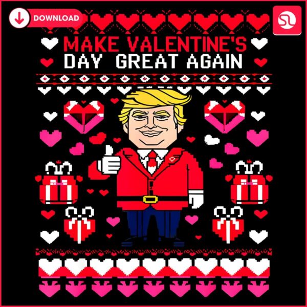 Revamp Valentines with a Fun Ugly Sweater Design SVGPNG