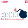 Cody Bellingers NY Belli Bomb SVG Explosion