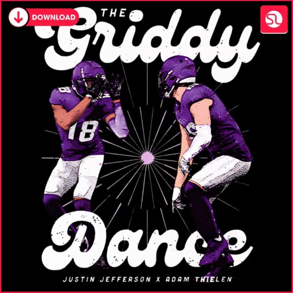 Justin Jefferson Adam Thielen Griddy Dance in PNG