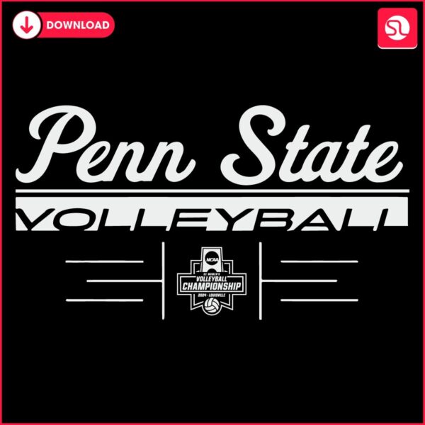 SVG Art Penn State Volleyball in 2024 NCAA Semifinals