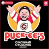 Cincinnati Cyclones Puckchop Mascot SVG Hockey Fun