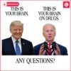 Trump vs Biden Brain on Drugs PNG Insight