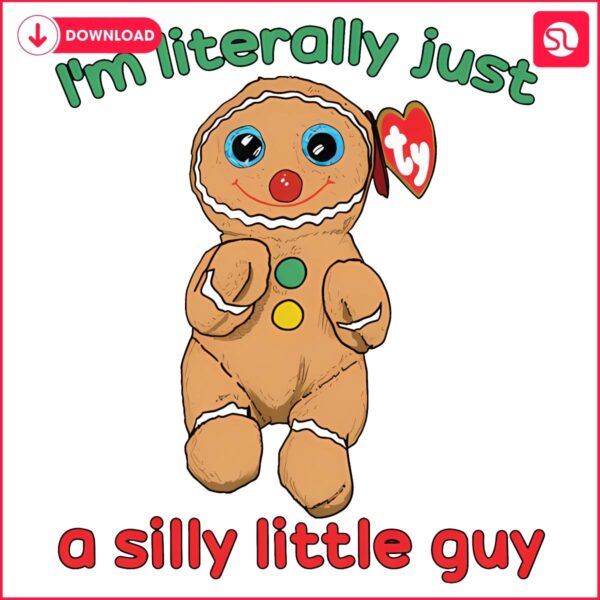 Silly Little Guy Gingerbread Fun PNG Delight