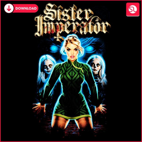 Sister Imperator Ghost Comic in Vibrant PNG